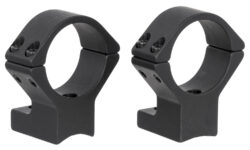 Talley 750765 Scope Mount/Ring Combo  Black Aluminum 30mm Tube Winchester XPR High Rings 0 MOA