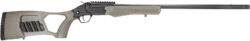 Rossi SSP20TKY Tuffy Turkey 20 Gauge 1rd 26" Alloy Steel Barrel & Receiver w/Matte Black Finish, Synthetic OD Green Fixed Thumbhole Stock w/Shell Holder, Ambidextrous (Youth)