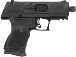 Hi-Point YC9YEET YC9  9mm Luger 10+1 4.12" Black Steel Threaded Barrel, Black w/Engraved "Yeet Cannon" YC9 Styled/Serrated Slide, Black Polymer Frame w/Picatinny Rail, Black Plastic Grips