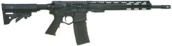 ATI ATIGAX30013ML Alpha Maxx  300 Blackout 30+1 16" Black Threaded Barrel, Black Picatinny Rail Polymer Receiver, 13" Polymer Handguard, ATI MM4 Black Synthetic Stock, Black Polymer Grip, Right Hand