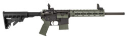 Tippmann Arms A101338 M4-22 LTE 22 LR 10+1 16" Black Parkerized Threaded Barrel, Matte Black Aluminum Receiver w/Picatinny Rail, OD Green M-LOK Handguard, Composite Forend, Black Polymer Stock, OD Gre