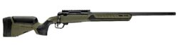 Savage Arms 32638 110 Core Predator Full Size 6.5 Creedmoor 10+1 22" Medium Heavy Fluted Barrel, Arca Rail Forend, Hunter Green AccuStock w/AccuFit V2 Synthetic Stock, Left Hand