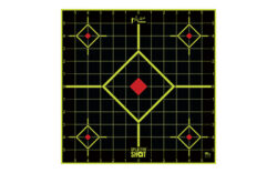 PRO-SHOT TARGET 12" GRN SIGHT-IN 5PK